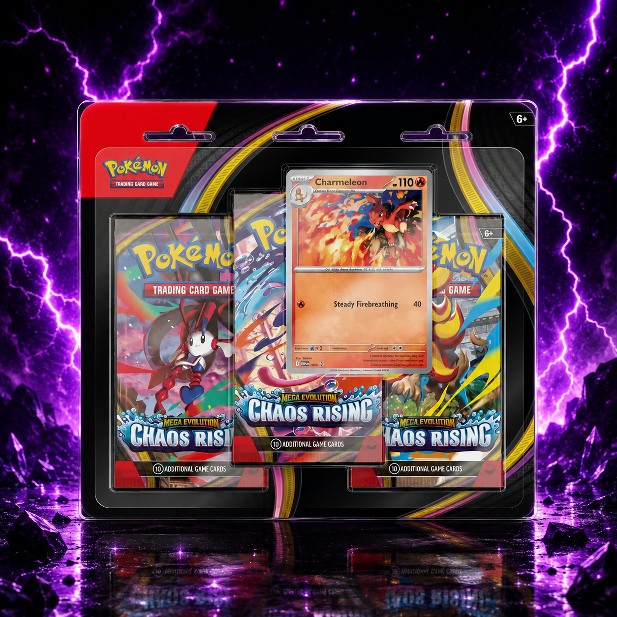 Chaos Rising 3 Pack Blister — Charmeleon Edition