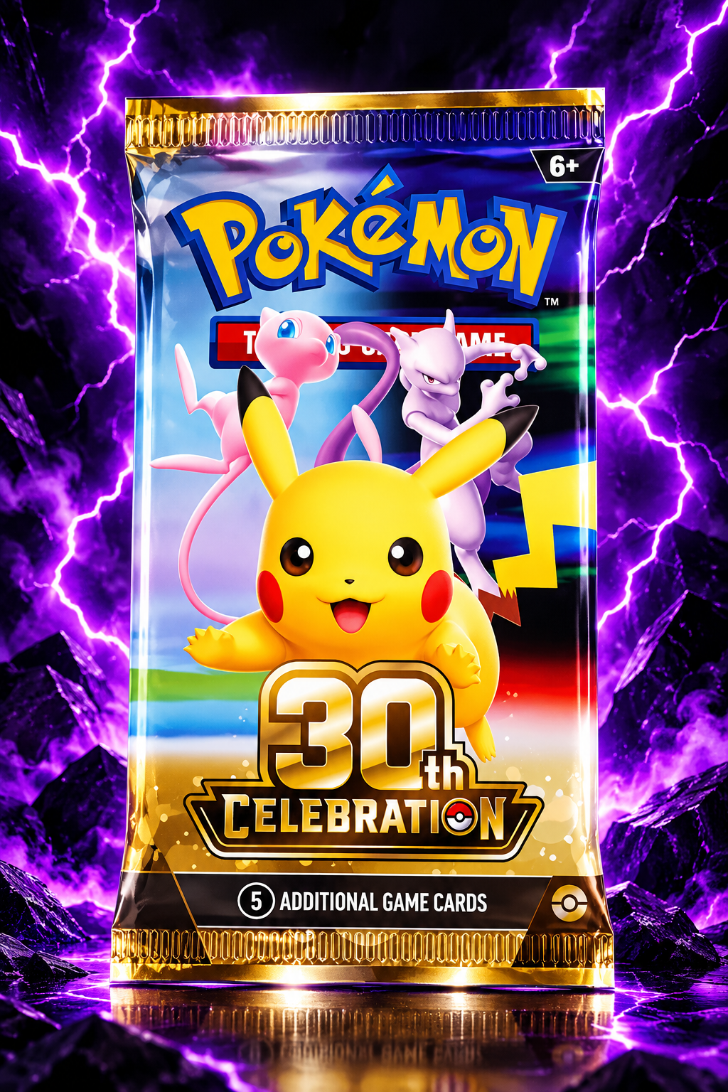 1× Pokémon TCG: 30th Celebration Booster Pack