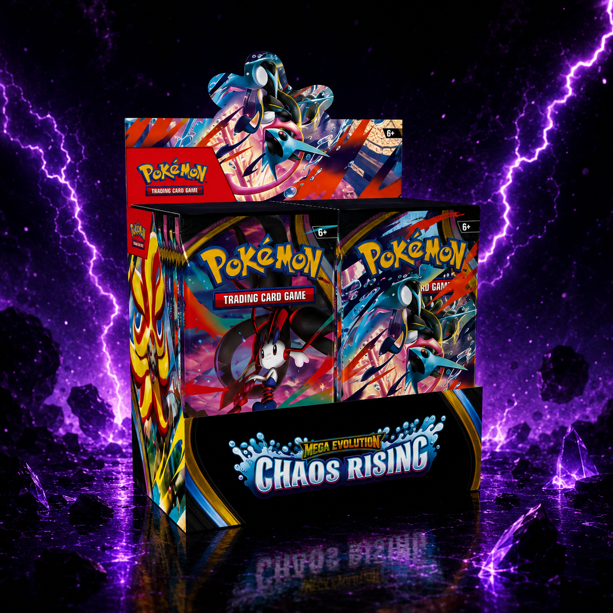 Chaos Rising Booster Box — 36 Packs (Sealed)